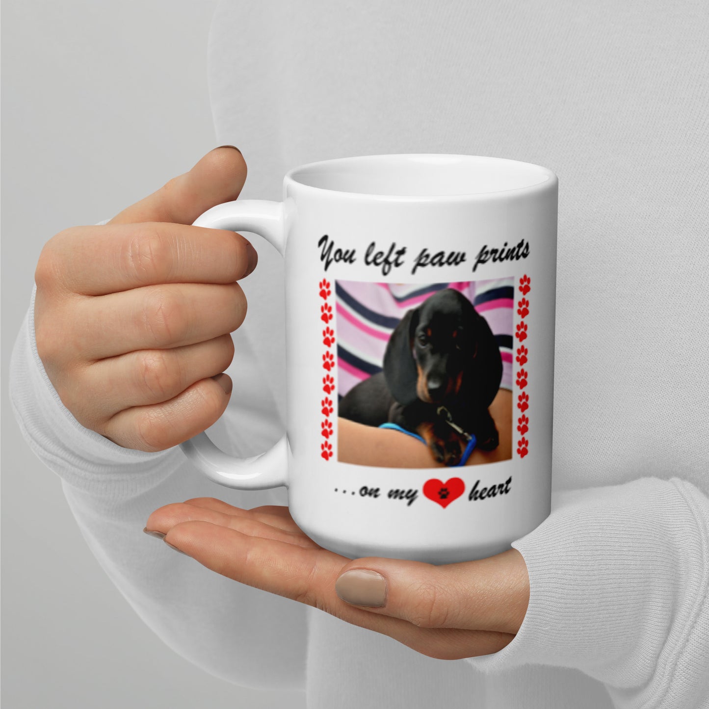 Personalized Pet Memorial Photo Coffee Mug