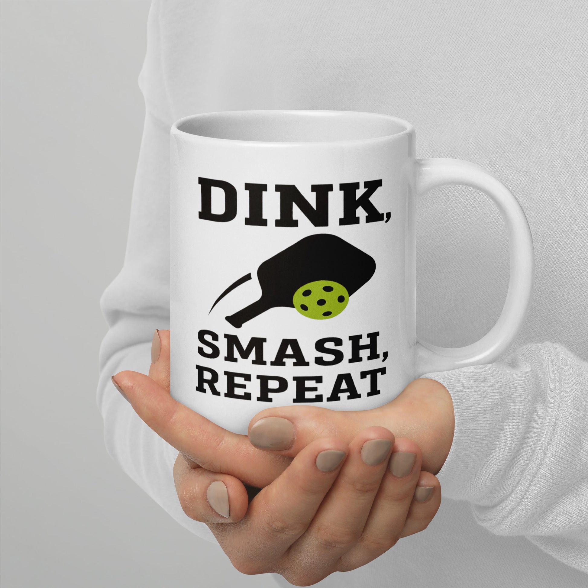 Dink Smash Repeat Mug