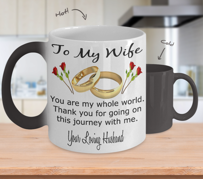 Magic Color Changing Coffee Mug For Wife
