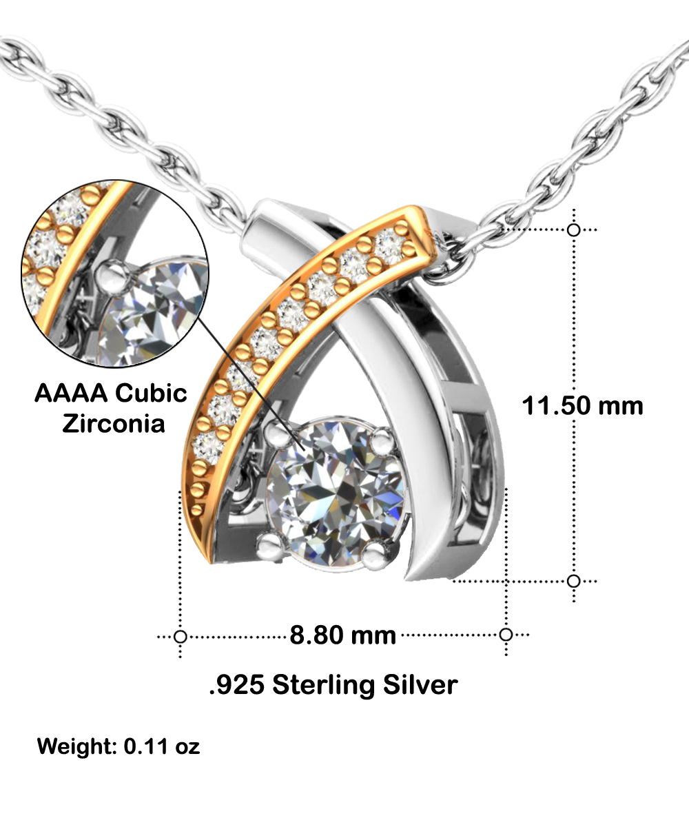 CZ Necklace for Girlfriend